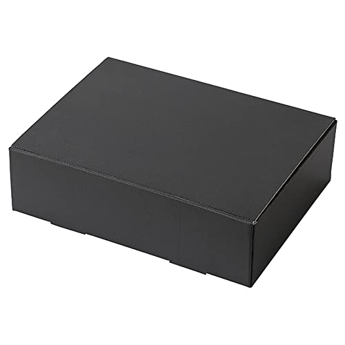 ヘッズ 日本製 箱 31.7×9.2×24.5cm ダークグレー 10枚 無地 スマートボックス HEADS MSD-GB3