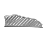Housse de pédale de voiture pour Toy&ota Corolla pour Cross XG10 2021, 2022, 2023 pour pédale d'accélérateur de voiture hybride, repose-pédale de frein, accessoire antidérapant pour pédales de voiture (repose-pieds 1 pièce, argent)