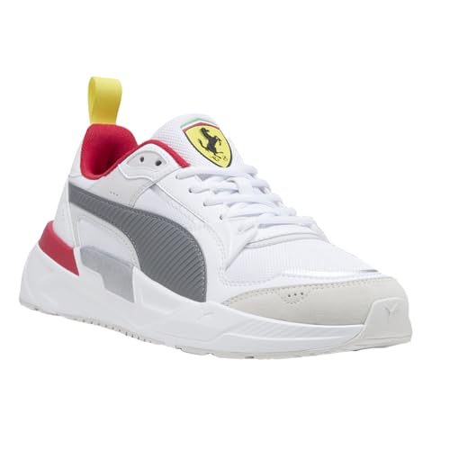 PUMA Mens Scuderia Ferrari Trinity 2 Lace Up Sneakers Shoes Casual - White2