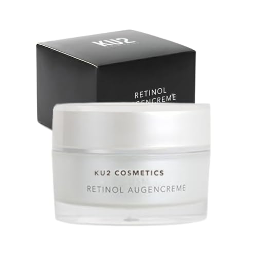KU2 Cosmetics Retinol Augencreme – Augenringe entfernen & Falten reduzieren mit hochwirksamer Anti-Aging Gesichtspflege – Retinol Augenpflege, 30 ml