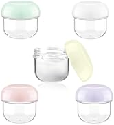 YASUOA 20ml Travel Jars for Creams Leak Proof Containers Mini Travel Jar Small Lip Balms Moisturi...
