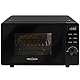 ProfiCook Mikrowelle mit Grill 20L | Mikrowelle ohne Drehteller für gleichmäßige Wärmeverteilung | Mikrowelle schwarz mit Timer und Auftaufunktion | inkl. Grillrost: 23 x 20cm,1150W | PC MWG 1278