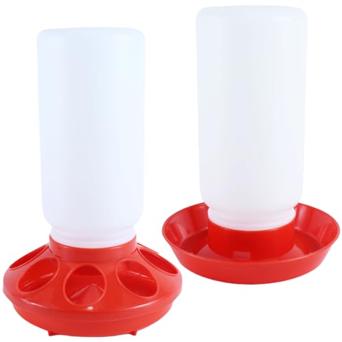 YGbridge Chicks Feeder and Waterer Set