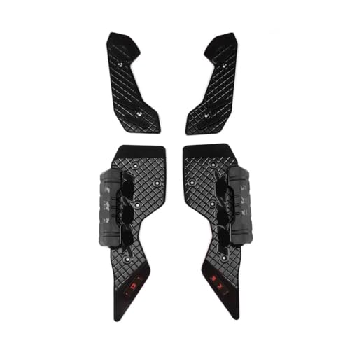 Marchepieds NMAX 155 plaque avant arrière moto alu 2020 2021 2022 2023