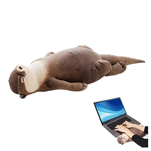 Descanso de pulso,Apoio de pulso para teclado, mouse pad ergonômico Suporte para pulso | Almofada de pulso Otters, digitação fácil, alívio, escritório de estudo de trabalho de jogos Hizoechu