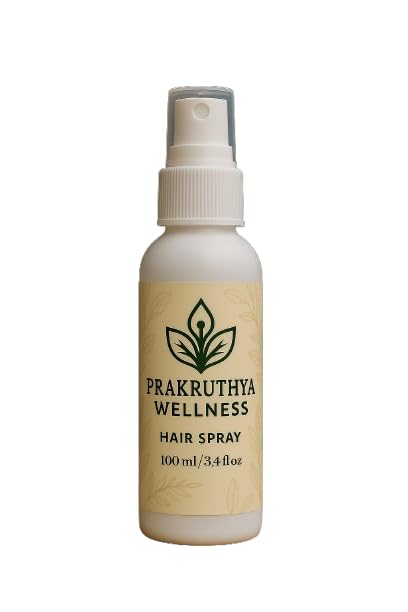 Prakruthya Naturistic Hair Spray | Hibiscus, Curry Leaf & Fenugreek | Daily Botanical Hair Revival | 100ml | Anti Hair Fall | Water Based|-image-41