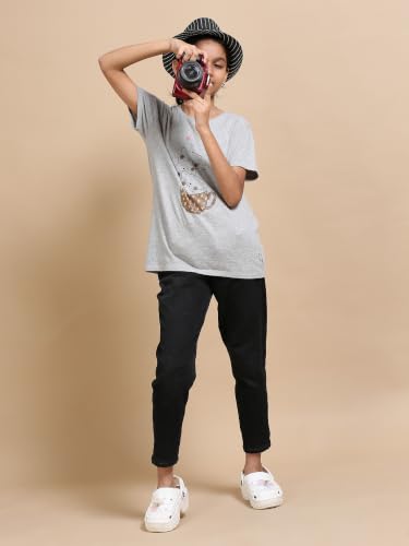 Image of Girls T-Shirt | Red Label Compact Cotton