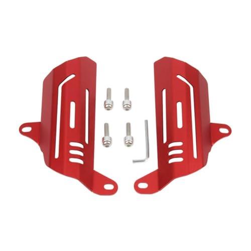 �t�����g�t�H�[�N�K�[�h�V���b�N�A�u�\�[�o�[�ی�p ADV350 ADV 350 2022 ���� 2025 �X�N�[�^�[�X�[�p�[���g�ƌ݊�������(Red)