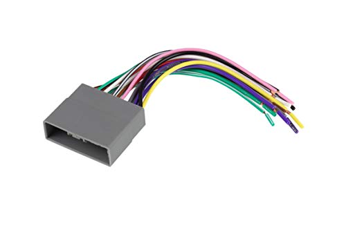 Scosche Ha10B Compatible With Select 2006-14 Honda Vehicles Wire Harness For Aftermarket Stereo Installation With Color Coded Wires #TOP1