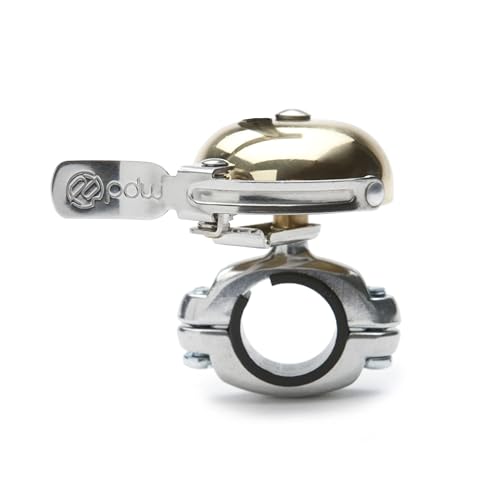 Portland Design Works King of Ding II Brass Bell, Brass