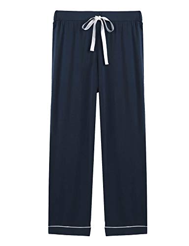 Image of Joyaria Women's Cooling Bamboo Viscose Pajama Set Long Sleeve Button Front | Hot Sleeper Comfort . Cooling Relief . Lightweight Feel for Sleeping & Lounging