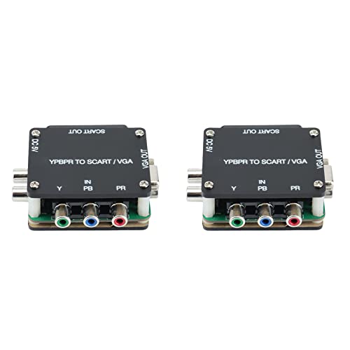 Transcodeur RGBS to Color Difference convertisseur haut de gamme YPBPR vers SCART VGA