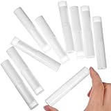TOPPERFUN 10 piezas Tubos Vacíos de Bálsamo Labial de Contenedores de Plástico Seguros Olor para Brillo de Labios DIY Envases Reutilizables para Mujeres y Niñas
