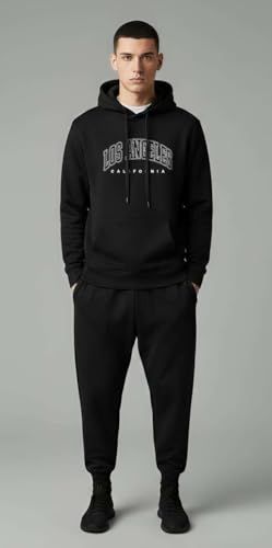 Image of Meut Men's Cotton Blend Hoodie | Stylish & Warm Sweatshirt for Gym, Running, Travel & Winter Wear | Comfortable Hooded Pullover for Everyday Use