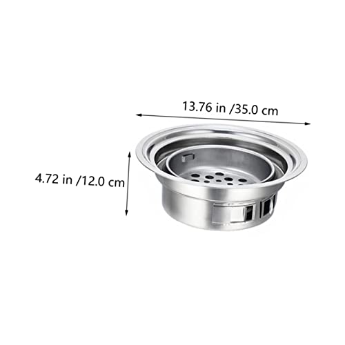 Barbecue de cuisson en acier inoxydable résistant pour activités extérieures - 8