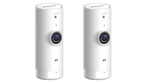 D-Link Wifi Security Camera Hd, Mini Indoor, 2-Pack, Cloud Recording, Motion Detection And Night Vision, Works With Alexa (Dcs-8000Lh/2Pk-Us) #TOP3