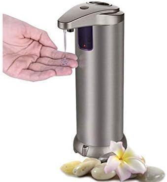 Automatic soap dispenser High Quality Stainless Steel Countertop Touchless Sensor Hand Free Infared With Waterproof Base