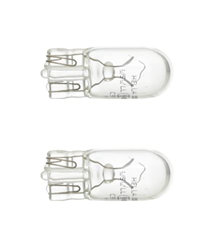 HELLA 8Gp 003 594-163 Ampoule - W5W - Long Life Up To 3X Longer Lifetime - 12V - 5W - Type De Culot: W2,1X9,5D - Blister - Quantité: 2