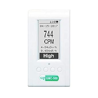 Geiger Counter | GM Counter | Gamma Meter | Radiation Detector Scanner | Nuclear Radiation Monitor | Alfa Beta Gamma Meter | GQ GMC-500 Plus
