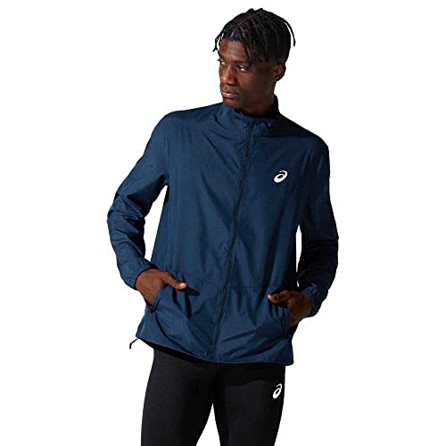 ASICS Core veste running Hommes respirante et coupe-vent contre la fraîcheur