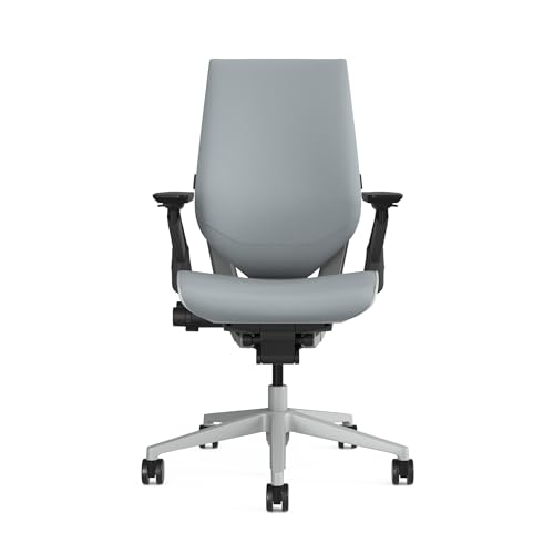 Image of Steelcase Gesture Office Chair - Ergonomic Work Chair with LiveBack Technology - 360 Degree Rotating Arms | 12-Year Warranty