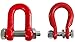 1T-1.12T-5.3Ton 6-14MM Bow Shackle for Lifting Connector Large D Connecting Anchor for Industrial Grade Winch Hoist(2)