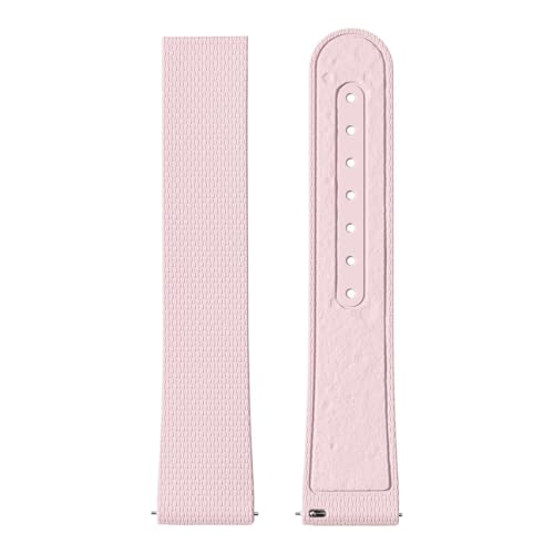 Omega X Swatch MoonSwatch 20mm FKM NCbN[X Y fB[X jo[TpvohANZT[ɑΉ(Pink-No buckle)