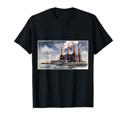 Battersea South London Icons Power Stations T-Shirt