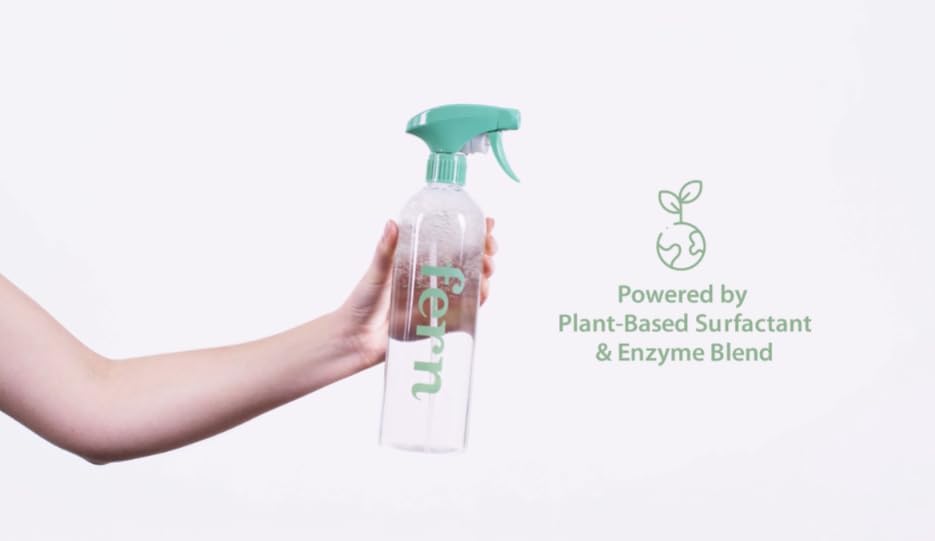 Miniatura 7 de Fern MK27117 Kit de limpiador de suelos multisuperficie, solución completa para el cuidado del suelo con botella de spray Forever de 24 onzas y 4