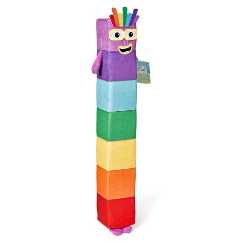 Peluche Numberblock Seven de Learning Resources de 61 cm para niños 2