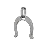 KEEPO LINK チタン製ウォーターボトルホルダー（リュック・ベルト・キーホルダー用）｜ クイックリリース水ボトルクリップ EDC・アウトドア登山に万能 ほとんどのボトルに対応 OLT04 (カラビナ非付属)