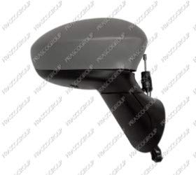 PRASCO FT0307103 Außenspiegel Seitenspiegel Seitenrückspiegel Einstellung: Seilzug konvex ungetönt Kompatibel mit FIAT 500 312 735452175 735481647