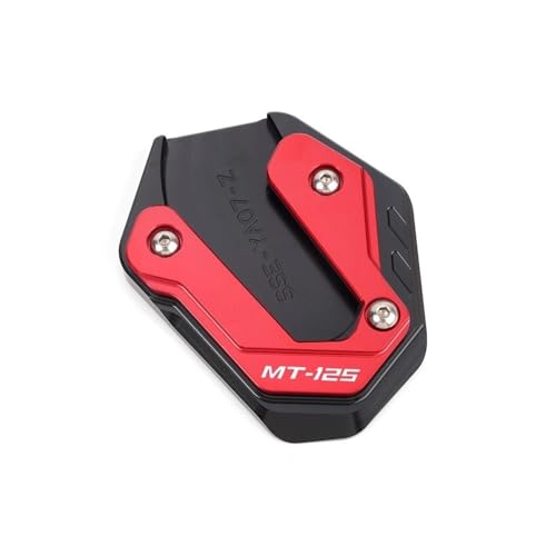Repose-pieds de béquille Yamaha MT-125 et YZF-R125 extension de support en aluminium usiné