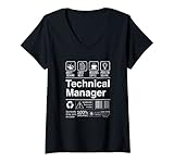 Technical Manager Funny Label
