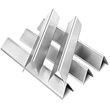 Bratwarm 7636 Edelstahl Flavorizer Bars für Weber Spirit I & II 300 e310 e320 S310 S320 Series, Aromaschienen Ersatzteile für Weber Spirit 300 Serie, Flammenverteiler