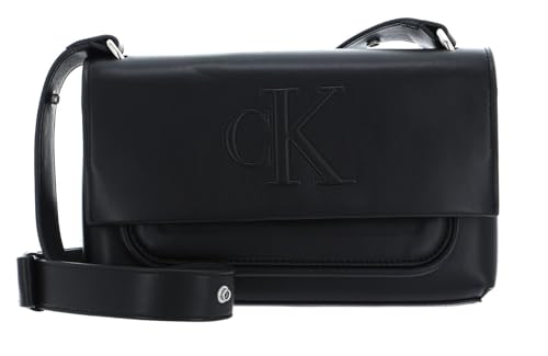 Sac CKJ Sculpted EW Flap 25 Pipping Black de Calvin Klein pour vos soirées