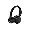 Panasonic Wireless Bluetooth On-Ear Stereo Headphones with Mic/Controller RP-BTD5-K Black 40 hours of Playback, Powerful Sound