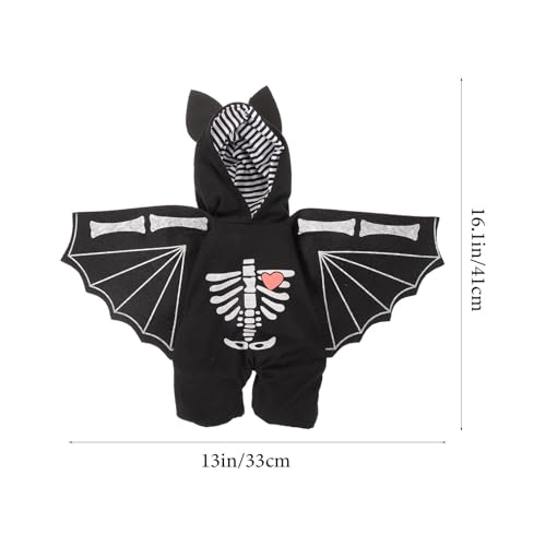 Disfraz para perros Halloween alas de murciélago talla M miniatura 5
