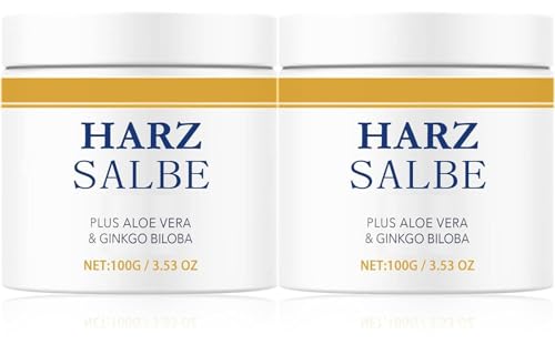 Harzsalbe Plus, Gegen Große Poren, Harzsalbe Das Original Gegen Große Poren, Verhindert Glanz, Feuchtigkeitsspendene Creme für alle Hauttypen (2)