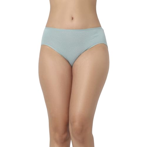 Image of juliet Cotton Hipster Premium Panties Set of 5 Full Coverage Stretchable Fabric