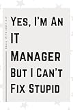 Photo Gallery it manager gifts: blank lined journal notebook, an appreciation thank you and funny gift for it managers Photo Gallery it manager gifts: blank lined journal notebook, an appreciation thank you and funny gift for it managers