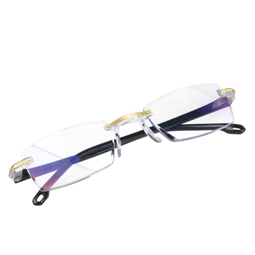 Kuisoe VisionPro-Neslemy Brille Die Sich Automatisch Der Sehstärke Anpasst. Autofokus mit automatischer Fokussierung Smart Zoom mit Blaulichtfilter & Flüssigkristalllinse (Gold)