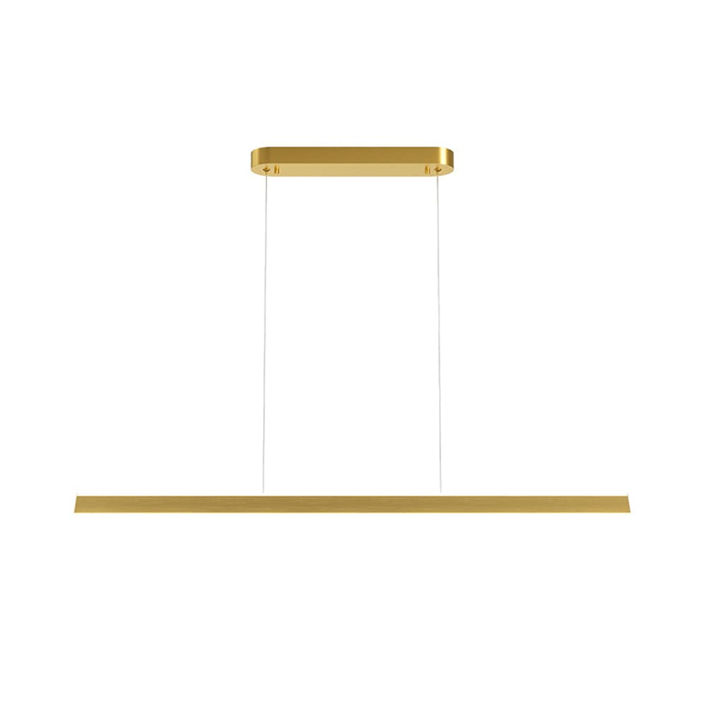 Lampadari Lampadari a Sospensione Lineari Lampadario a LED, Lampada a Sospensione Moderna a Striscia Lunga Lampada da Tavolo da Pranzo in Alluminio, Lampade a Soffitto Minimaliste per Cucina da