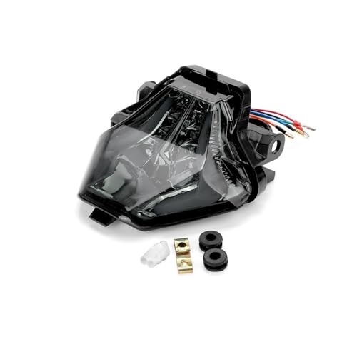 Feu stop LED moto clignotant intégré 12V étanche pour MT07 et Sniper150