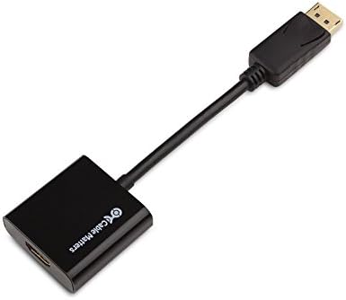 Cable Matters Active DisplayPort to HDMI Adapter (Active DP to HDMI Adapter) Supporting Eyefinity Technology and 4K Resolution