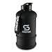 SHAKESPHERE Large Sports Water Bottle - BPA Free Hydration Jug, Black - Ideal for Sports, Camping, Outdoor, Biking & Kids... (Matte Black, 2.2L)