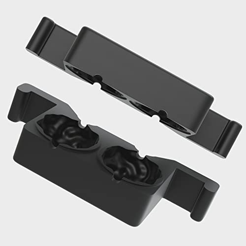 Berlinzo Additional Silicone Ice Mold - For Premium Clear Maker - Large Whiskey Ice Maker - Available Cavity 2 Balls, Cubes, Diamonds, Roses, Skulls - Only Silicone Molds, Ice Maker Not Included #TOP6