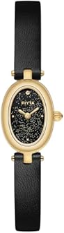 FIYTA Gold Watches for Women with Small Vintage Bracelet, Oval Case, Dainty Dial, Waterproof, Adjustable Tools, Wrapped by Stylish Gift Box, Elegant Present for Women with Love