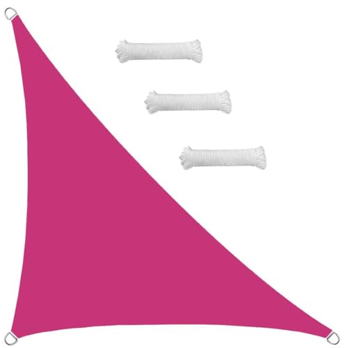 Voile d'ombrage imperméable avec protection UV pour extérieur rouge - 2