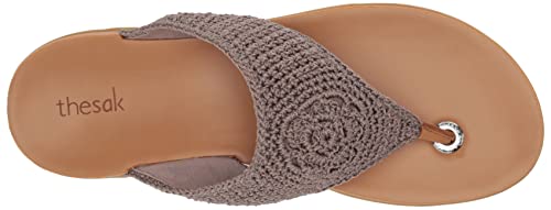 Image of The Sak Shana Thong Sandal in Crochet, Slip On Entry